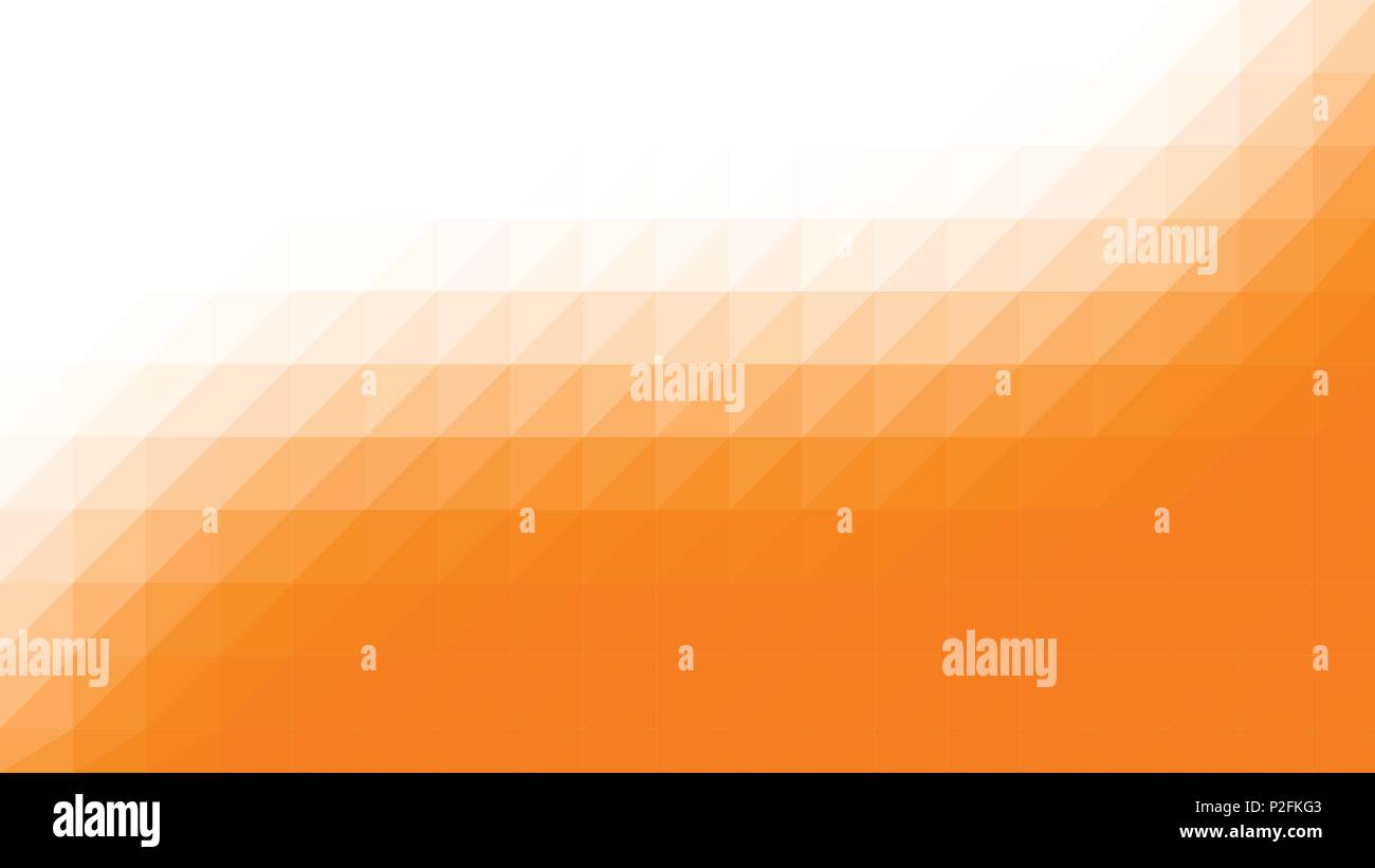 Arancione bianco a bassa poli vettore gradiente texture. Colorata illustrazione poligonale, buono come un telefono cellulare, materiale di marketing o lo sfondo del sito web. Tutti i p Illustrazione Vettoriale