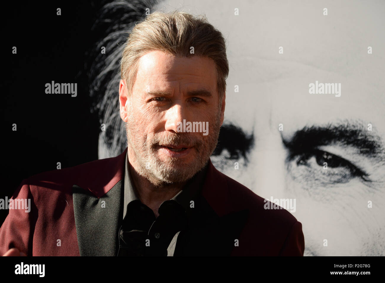 New York, Stati Uniti d'America. Xiv Jun, 2018. John Travolta assiste il "Gotti' New York premiere al teatro SVA il 14 giugno 2018 a New York City. Credito: Erik Pendzich/Alamy Live News Foto Stock