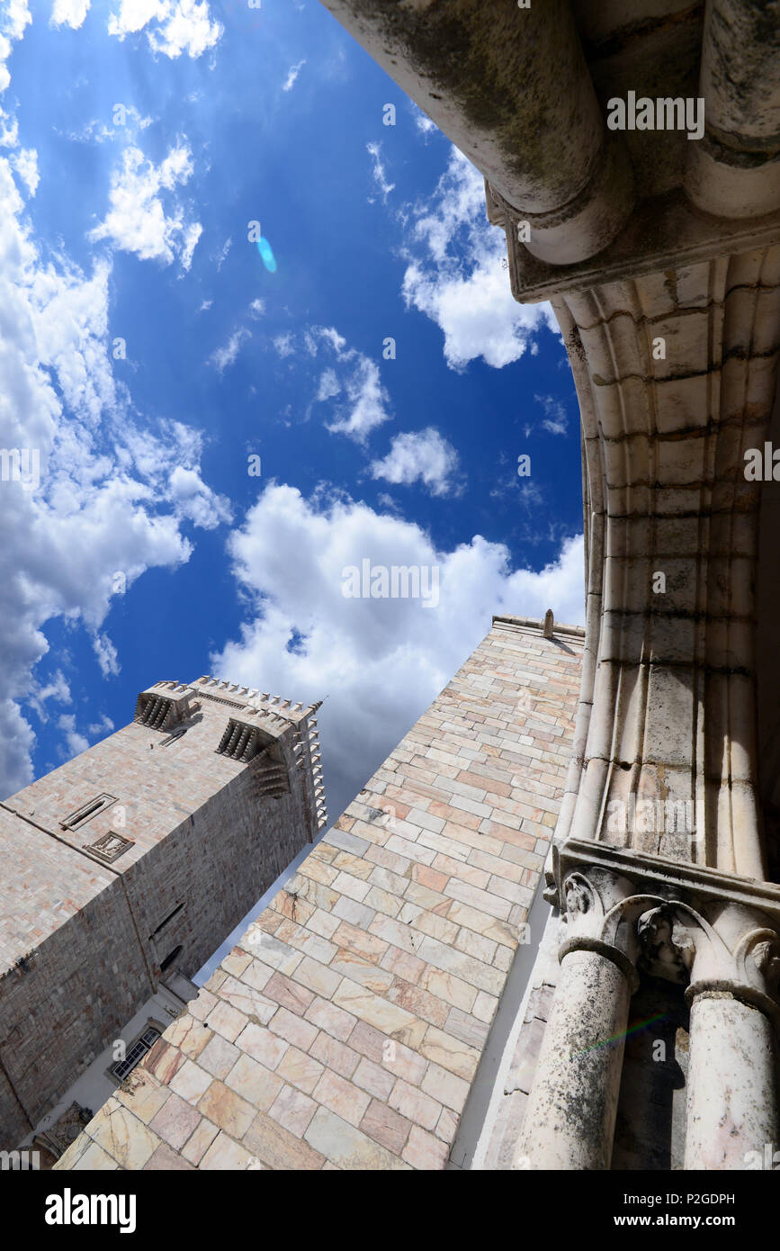 Il castello di Estremoz, Alentejo, Portogallo Foto Stock
