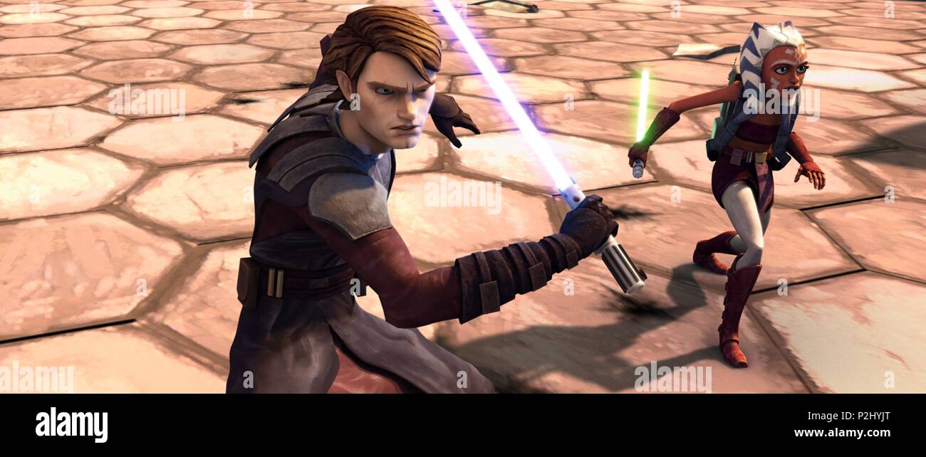 Pellicola originale titolo: Star Wars: The Clone Wars. Titolo inglese: Star Wars: The Clone Wars. Regista: Dave filoni. Anno: 2008. Credito: CGCG/LUCASFILM ANIMATION SINGAPORE/LUCASFILM / Album Foto Stock