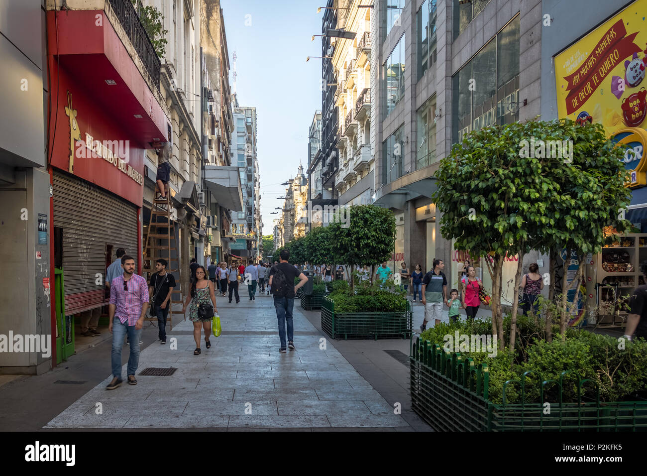 Calle Florida (Florida Street) - Buenos Aires, Argentina Foto Stock