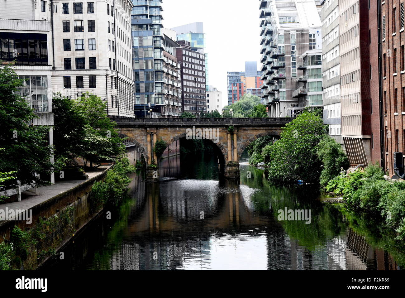 E Manchester Salford Foto Stock