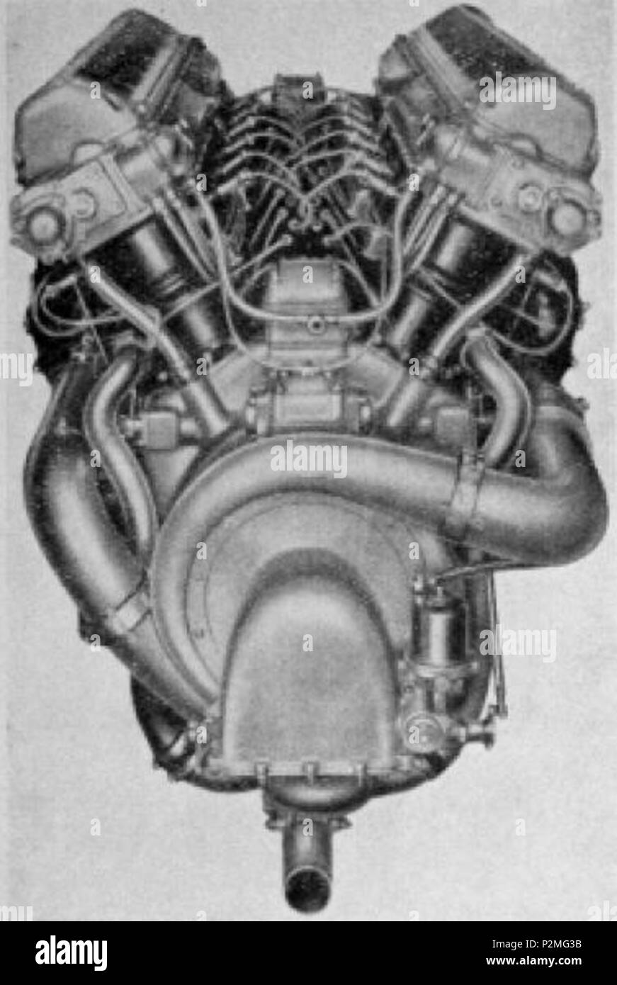 . Inglese: Isotta Fraschini XI aero engine . 8 novembre 2012, 20:07:45. Unknown 41 Isotta Fraschini XI R. 2 C. 15 Foto Stock
