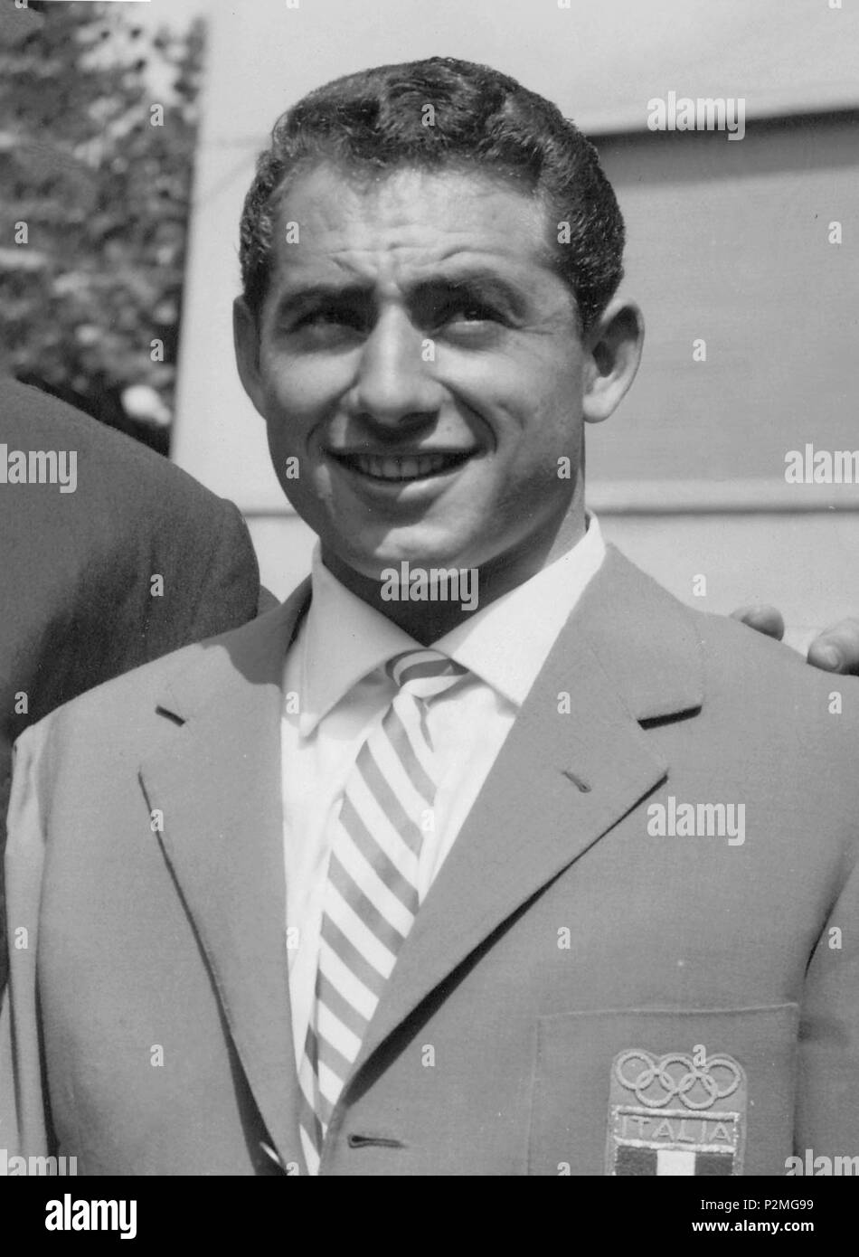 . Sante Gaiardoni, 1960 Olimpiadi . 1960. 79 sconosciuto Sante Gaiardoni 1960 Foto Stock