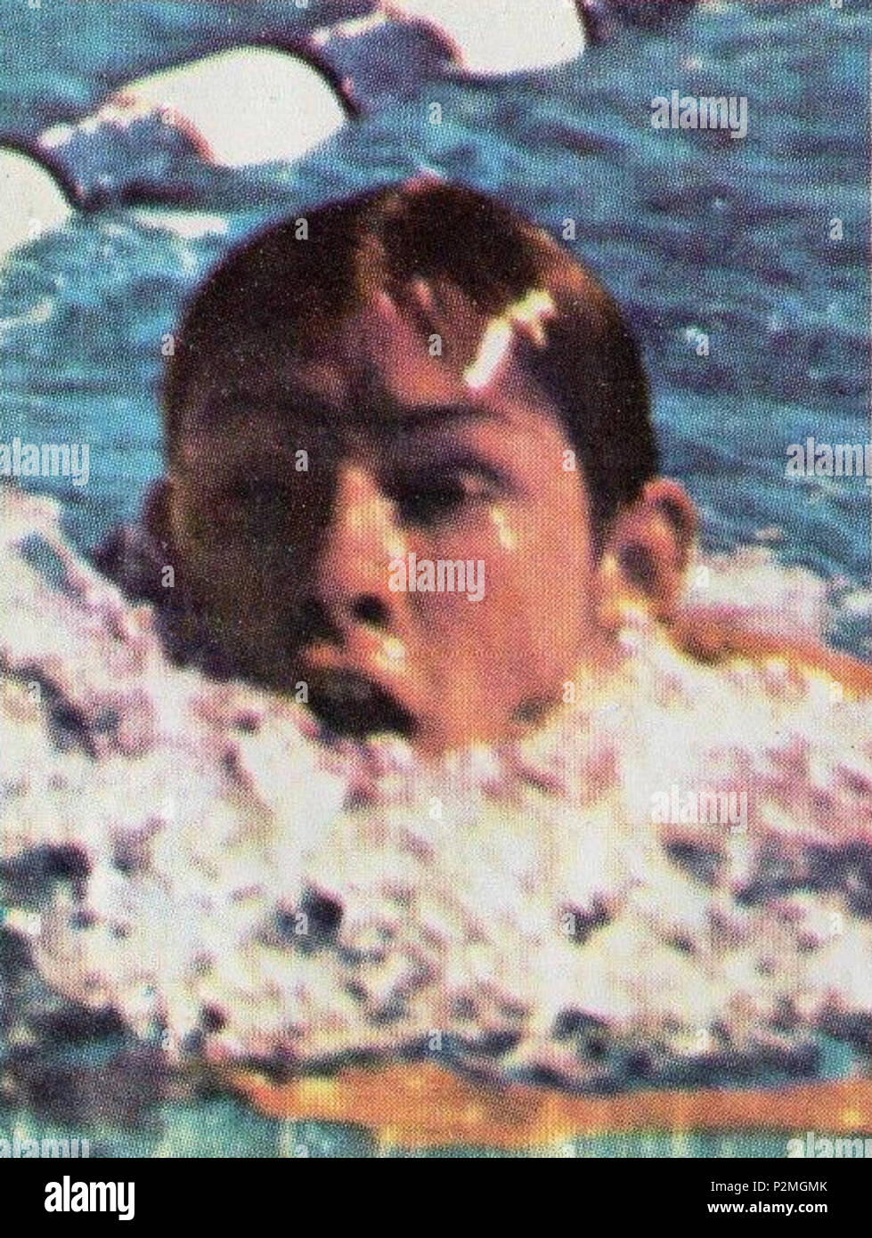 . CAMPIONI dello sport 1973-1974-Figurina n.237- HENCKEN - USA - NUOTO . 1972. Unknown 44 John Hencken 1972 Foto Stock