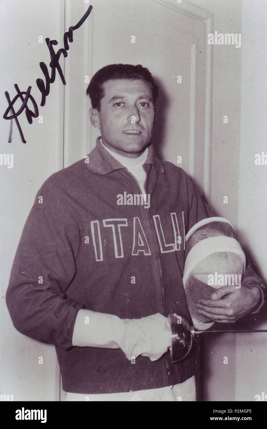 . Giuseppe Delfino . 1960. Unknown 36 Giuseppe Delfino 1960 Foto Stock