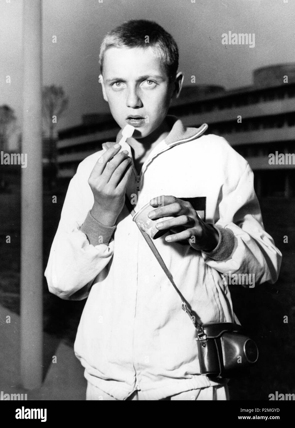 . Klaus Zerta . 1960. Sconosciuto (Comitato Olimpico Nazionale Italiano) 45 Klaus Zerta 1960b Foto Stock