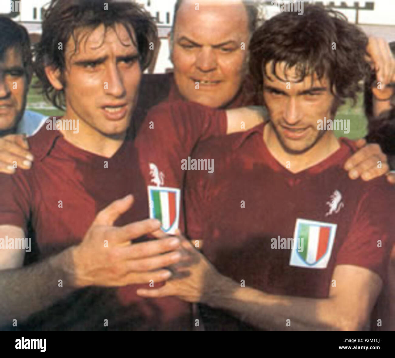 . Italiano: Pulici Graziani . Il 20 gennaio 2014, 14:55:45. it..org 73 Pulici-Graziani Torino 1975-76 Foto Stock