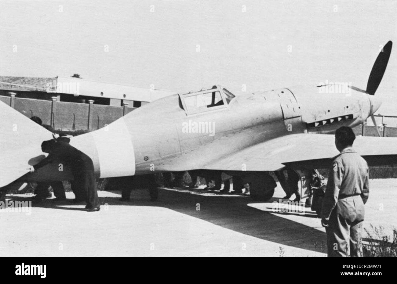 . Italiano: Reggiane Re.2001 . prima del 1945. unknows 75 RE.2005 37 Foto Stock