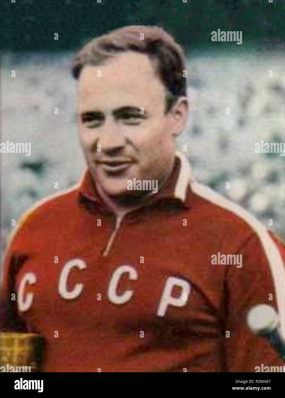 . FIGURINA PANINI-CAMPIONI DELLO SPORT 1968-LANCIO DEL PESO-N° 56-KLIM . 1968. Unknown 77 Romuald Klim 1968 Foto Stock