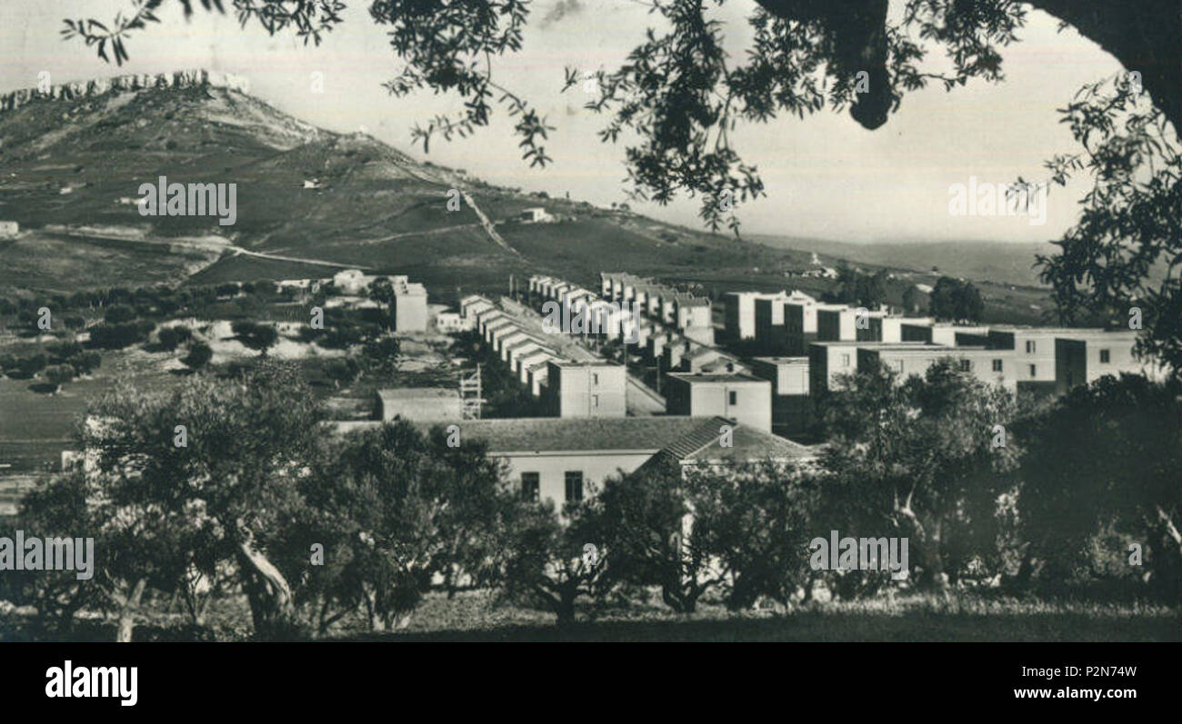 67 palazzine S. Barbara un CL Foto Stock