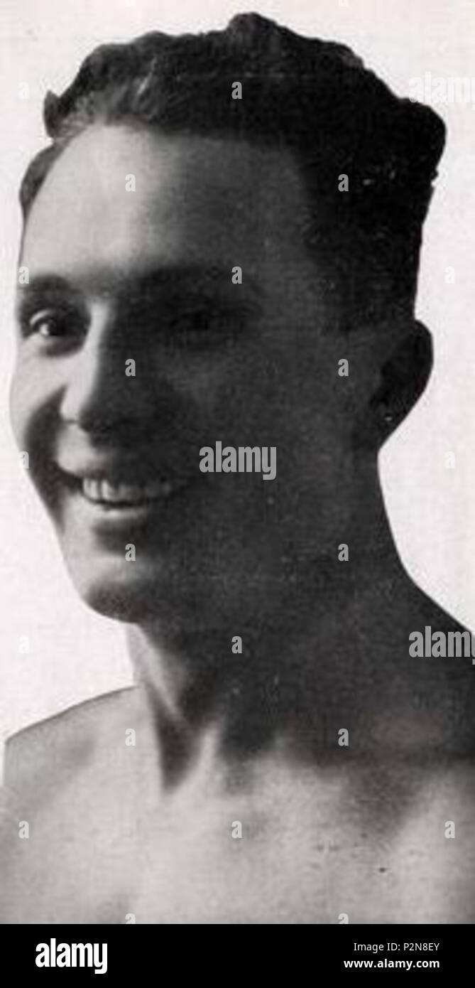 . Italiano: Il pugile italiano Piero toscani . 28 novembre 2011 (originale data di caricamento). L'originale uploader è stato Catenaccio a italiano . 71 Piero Toscani Foto Stock