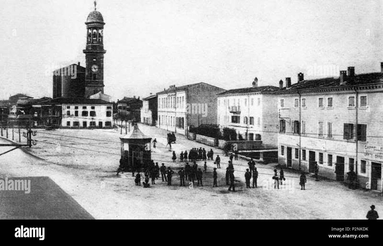 . Inglese: Distretto di San Massimo all'Adige a Verona (Italia) nel Novecento Italiano: San Massimo all'Adige a Verona in una fotografia del 1900 circa . circa 1900. 79 sconosciuto SanMassimoVrOld Foto Stock
