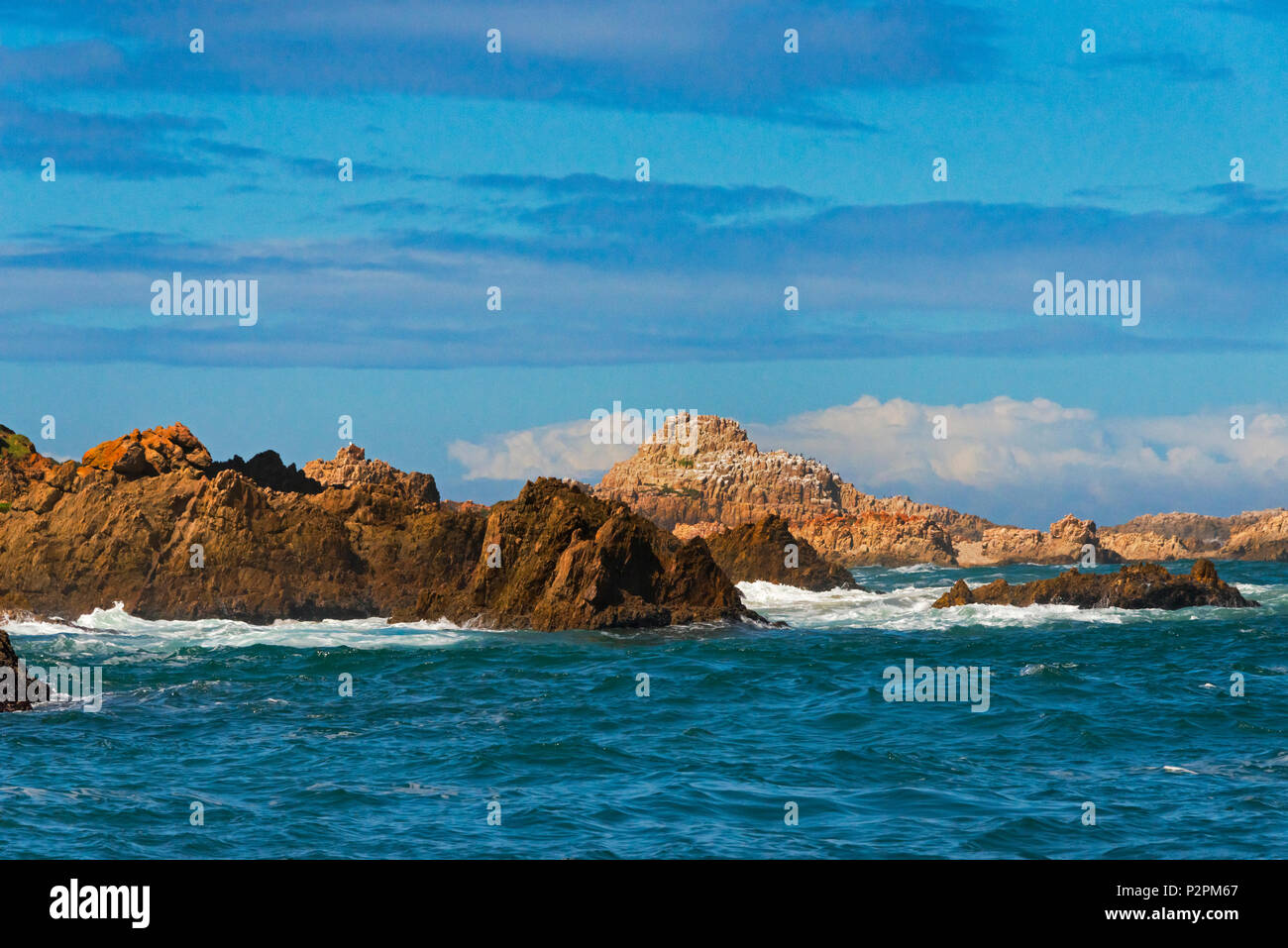 Laguna di Knysna, Provincia del Capo Occidentale, Sud Africa Foto Stock