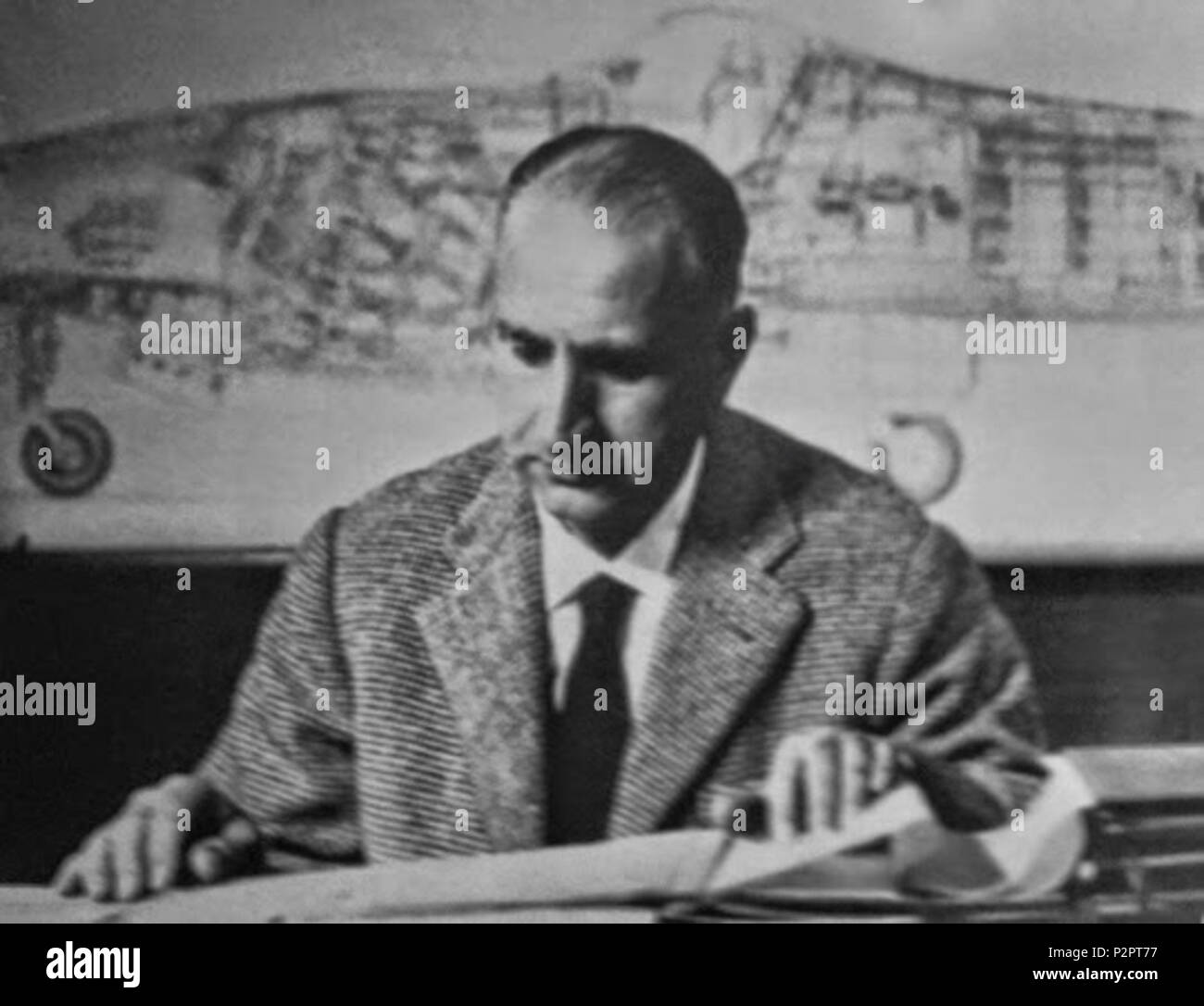 . Italiano: Ing. Sergio Stefanutti . prima del 1992. Unknown 85 Stefanutti Sergio Foto Stock