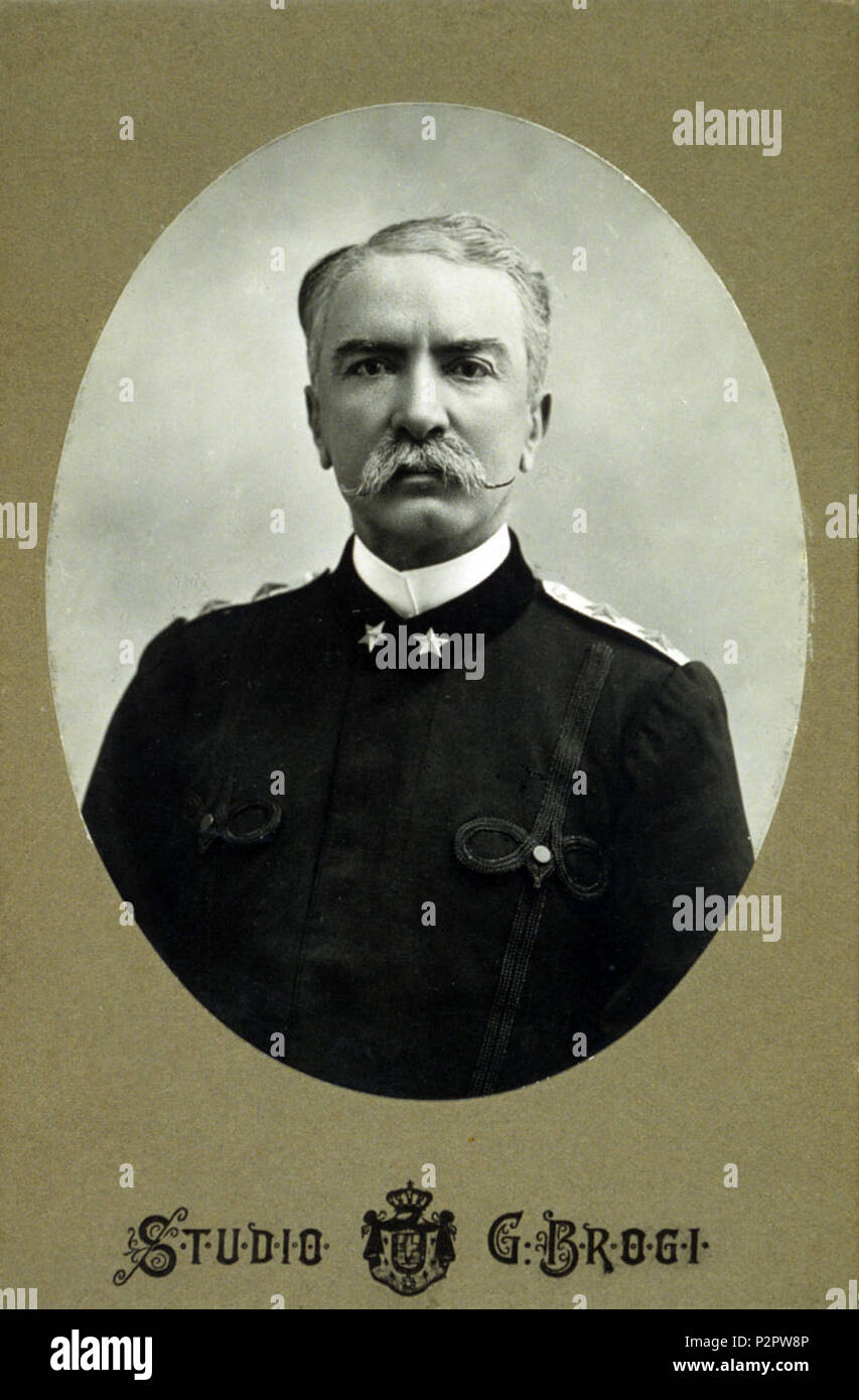 . Inglese: Italiano: Antonio Baldissera . 1900 (9 maggio 2013 (originale data di caricamento) 2013-05-09 03:20:48. Brogi. L'originale uploader era indeciso42 in Italiano .. Studio G. Brogi 8 Antonio Baldissera Foto Stock