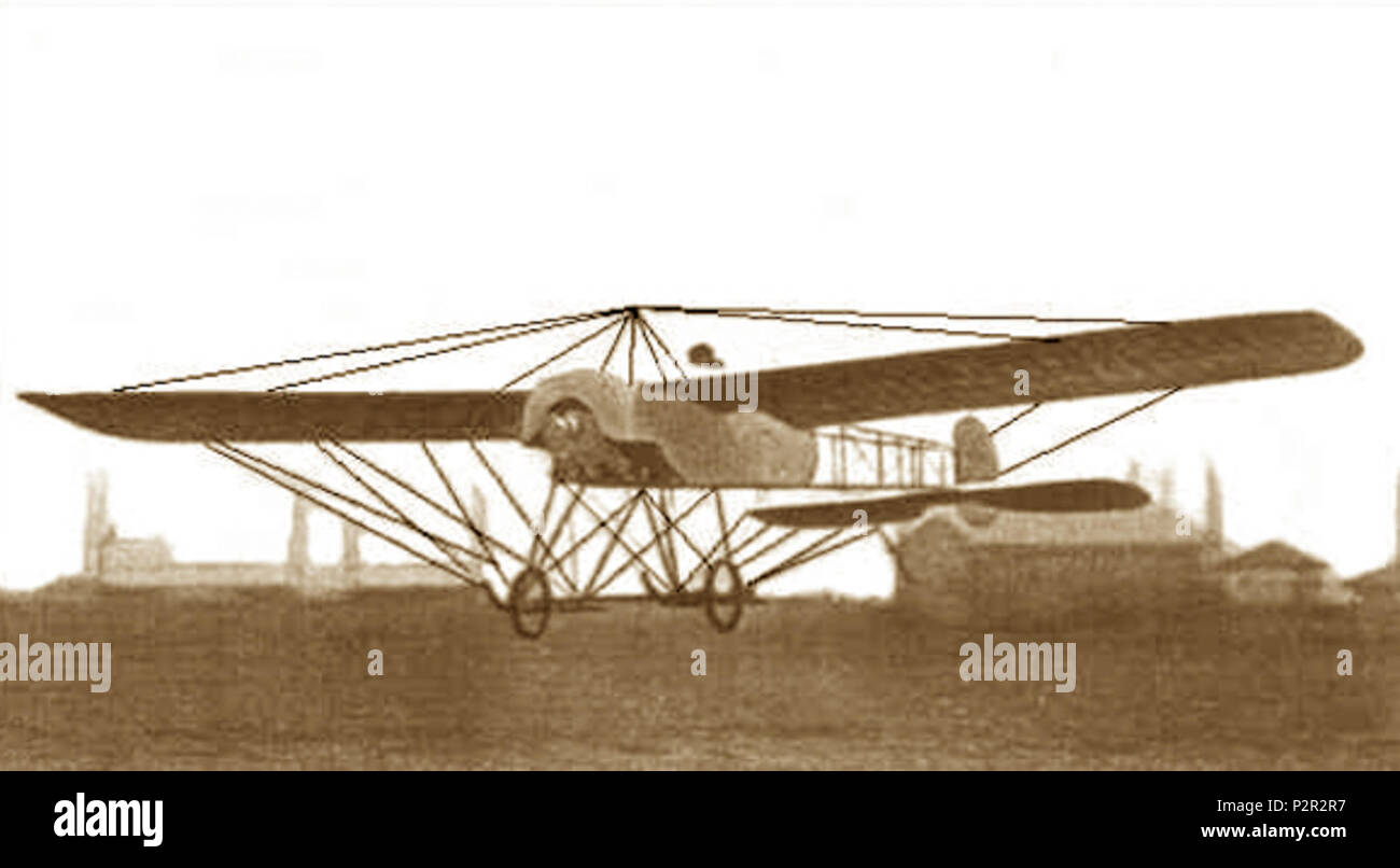 . Inglese: Slavorosoff prendere off . 1913. 83 sconosciuto Slavorosoff decollare Foto Stock