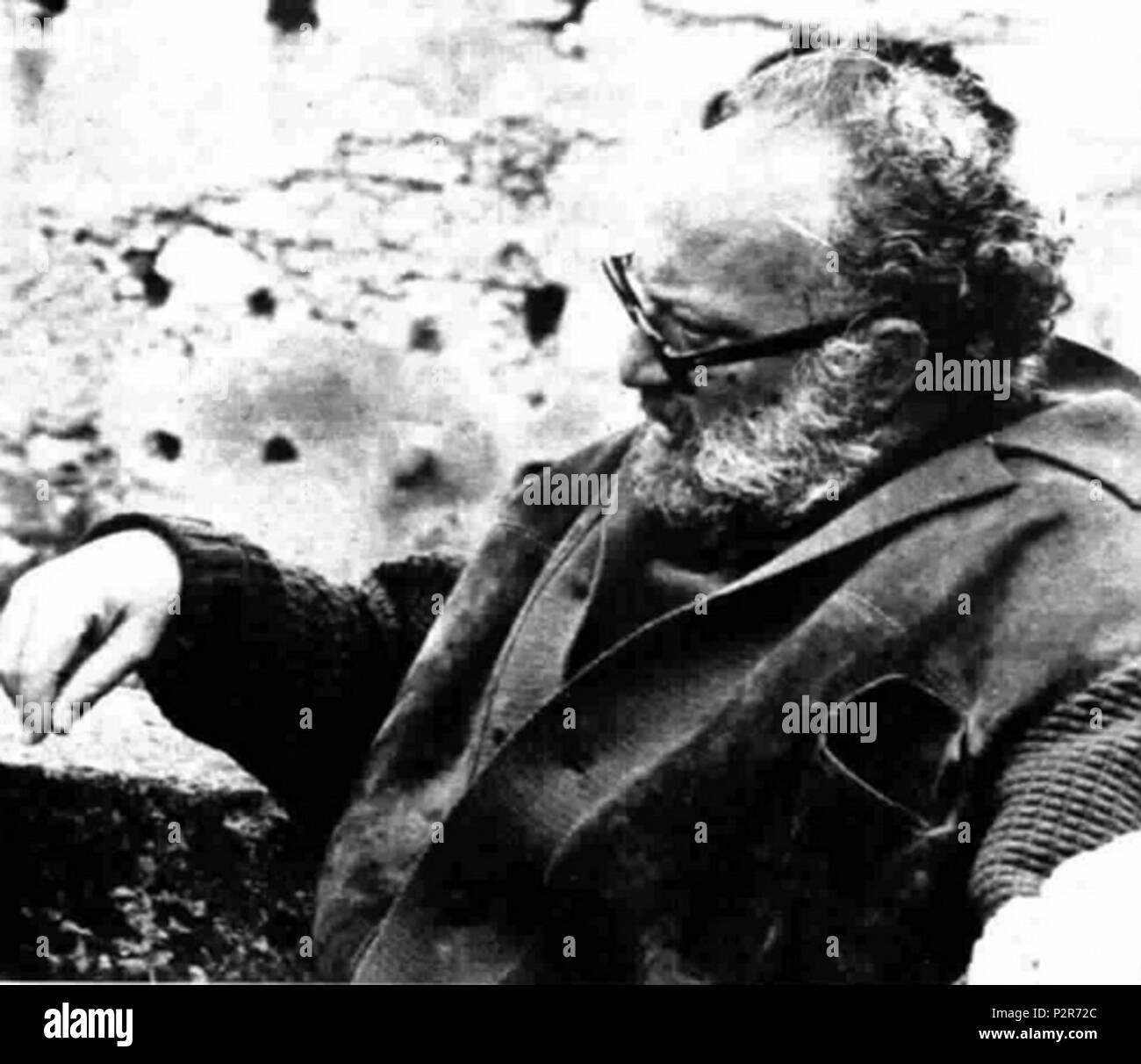 . Il regista italiano Mario Landi . Marzo 1973. 53 sconosciuto Mario Landi Foto Stock