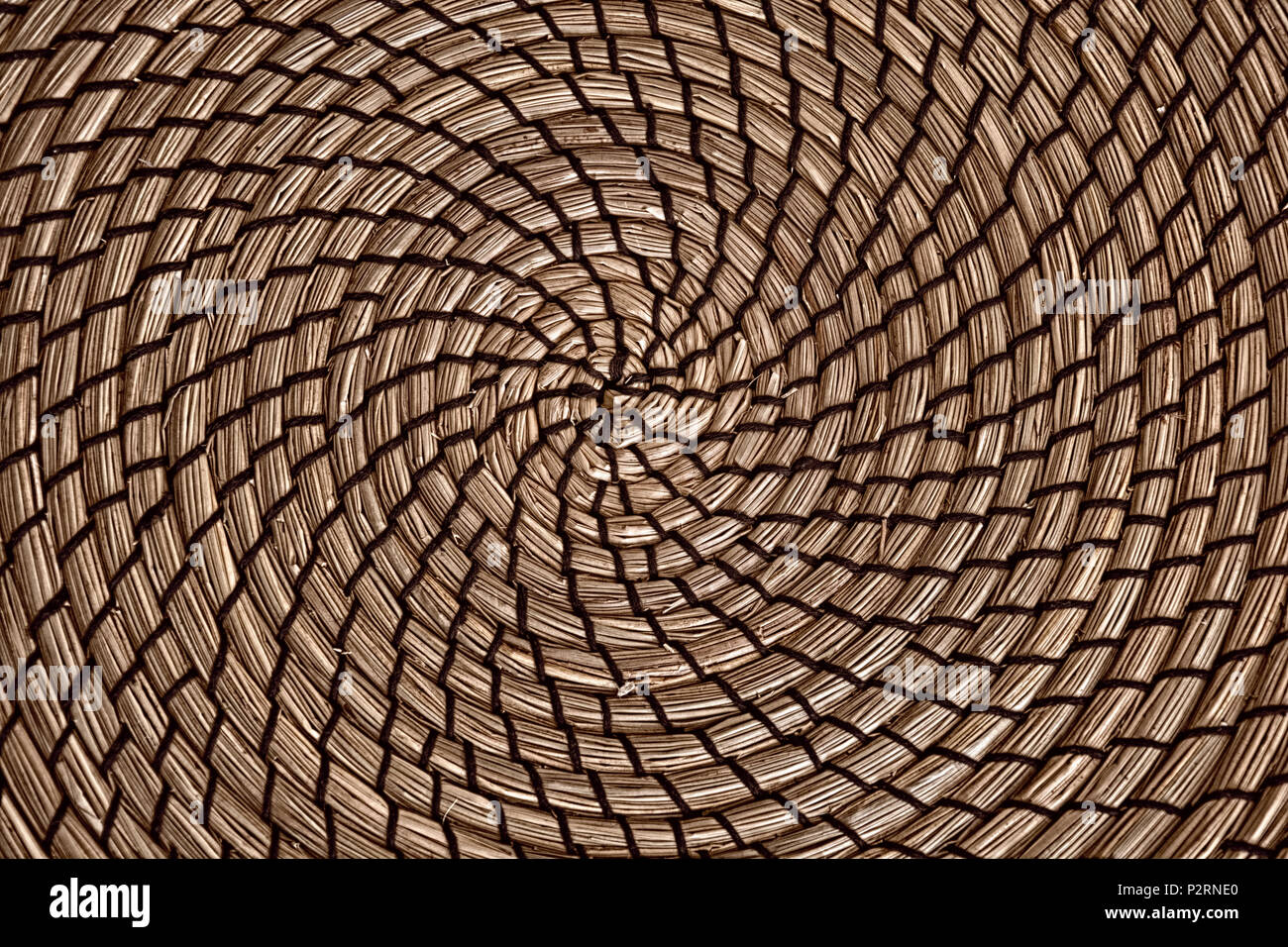 Design in forma di schema circolare Foto Stock