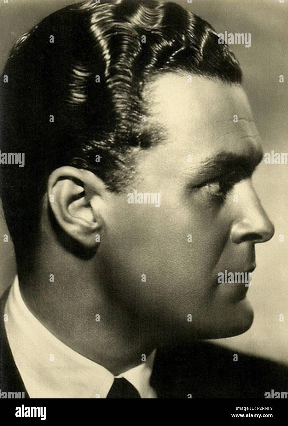 . Attore italiano Antonio Centa . del 1940 circa. Ciolfi/Italcine 8 Antonio Centa 40s Foto Stock