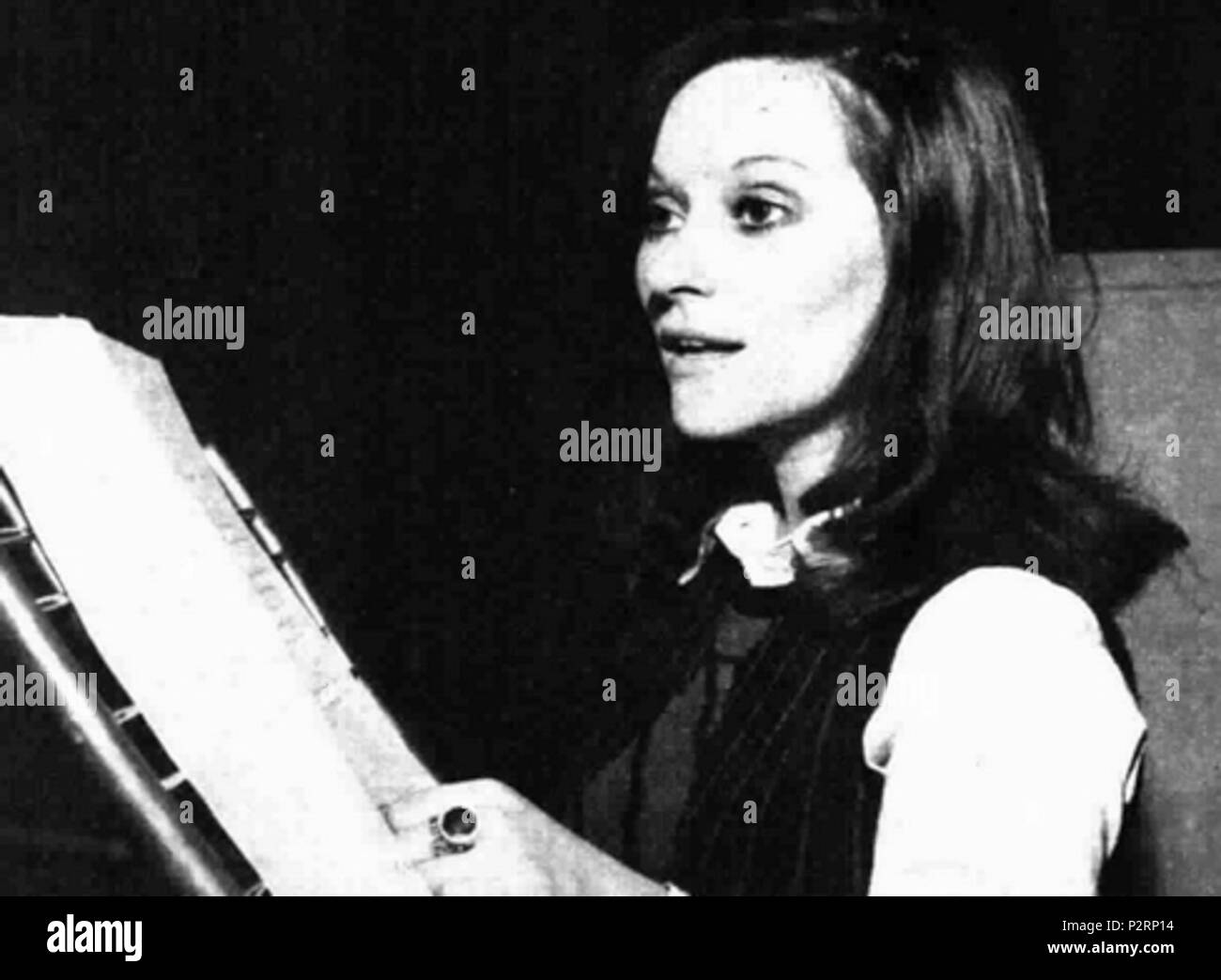 . Attrice italiana Daniela nobili . 11 novembre 1973. Unknown 21 Daniela Nobili Foto Stock