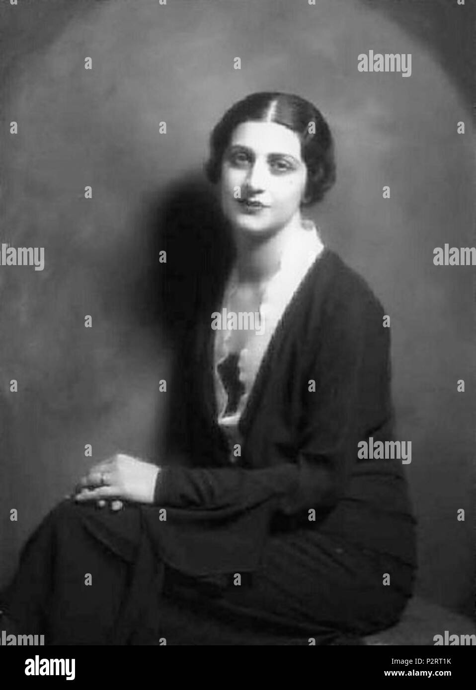 . Tina Lattanzi . 1930, Milano. Emilio Sommariva 87 Tina Lattanzi Sommariva Foto Stock