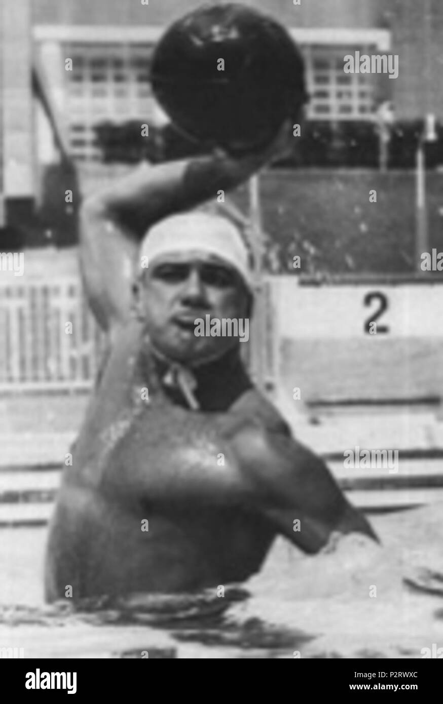 . Inglese: Italiano il campione olimpico Amedeo Ambron . 11 febbraio 2010 (originale data di caricamento). L'originale uploader era Wolf in Italiano . 6 Ambron Foto Stock