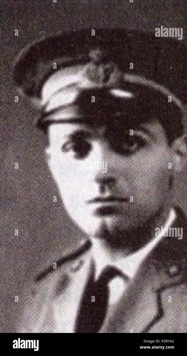 . Inglese: aerei italiani designer Luigi Stipa . Anni Venti o trenta, probabilmente ca. 1932. Sconosciuto; accreditato a 'Weider Storia Gruppo Archivio' 50 Luigi Stipa Foto Stock