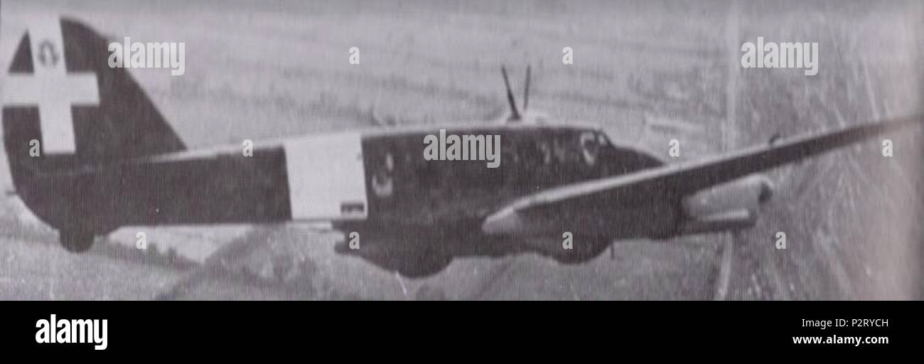 . Inglese: Italiano Caproni Ca.314 aerei di attacco . Primi anni quaranta. uncredited 15 Caproni Ca.314 Foto Stock