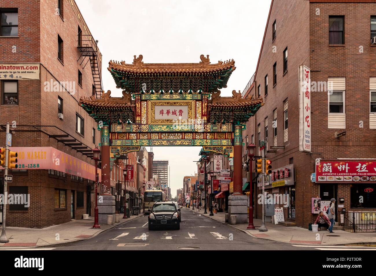 Chinatown, Philadelphia, Stati Uniti d'America Foto Stock