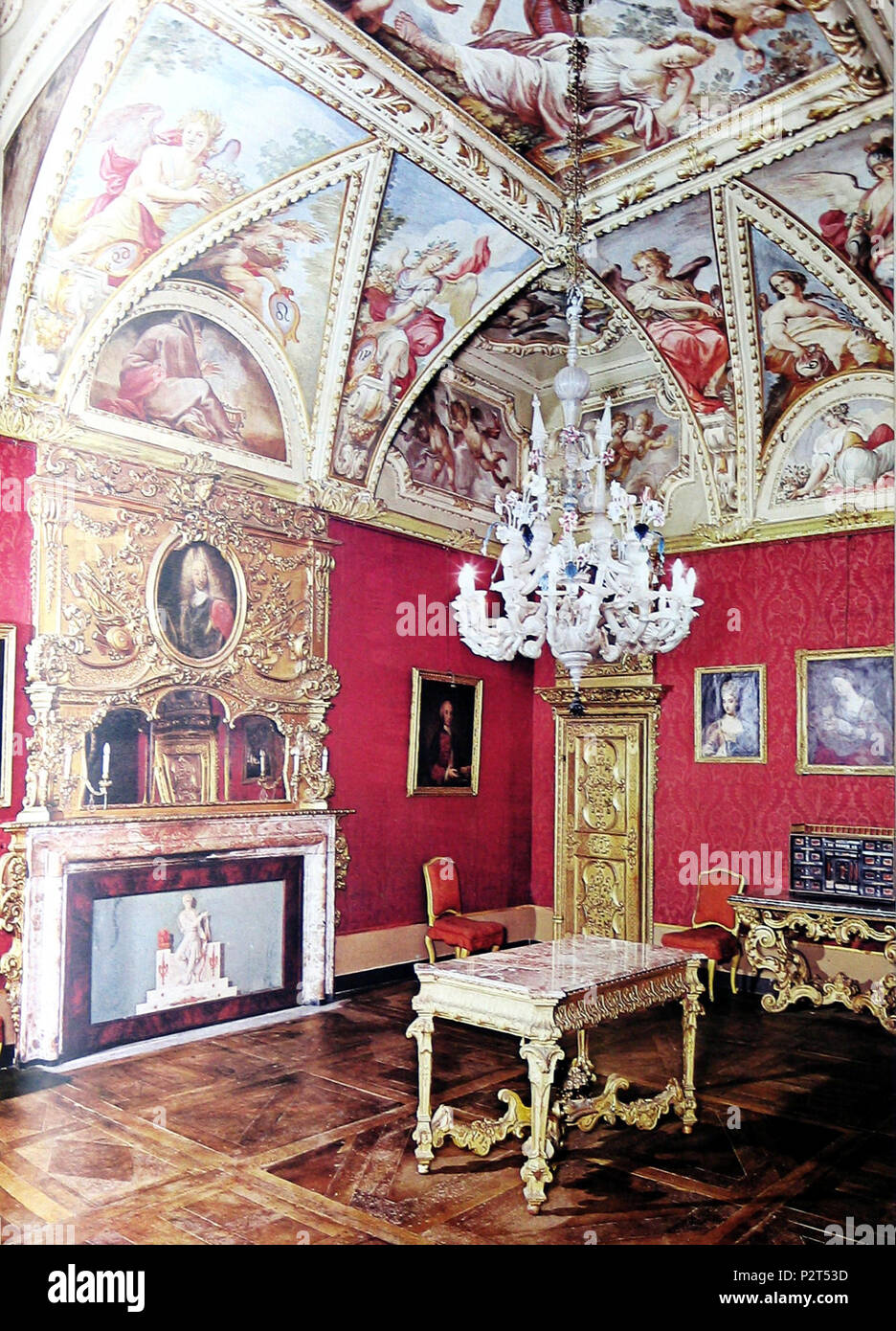 . Italiano: Palazzo Mazzetti, Asti . dal 1976. N. Gabrielli 67 Palazzo Mazzetti int1 Foto Stock