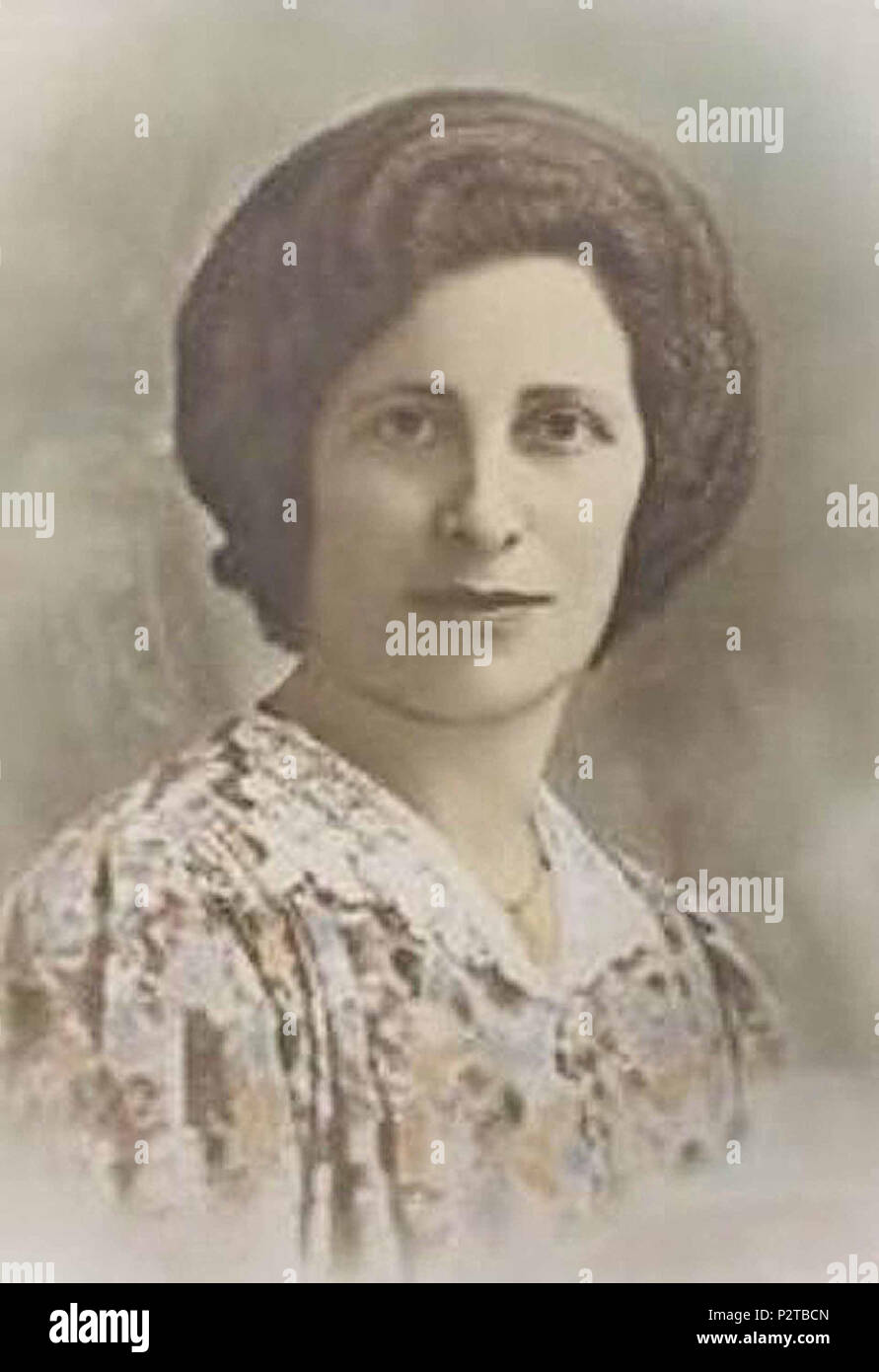 . Italiano: Emma Morano a 30 anni inglese: Emma Morano, 30 anni . circa 1930. Unknown 25 Emma Morano 1920 Foto Stock