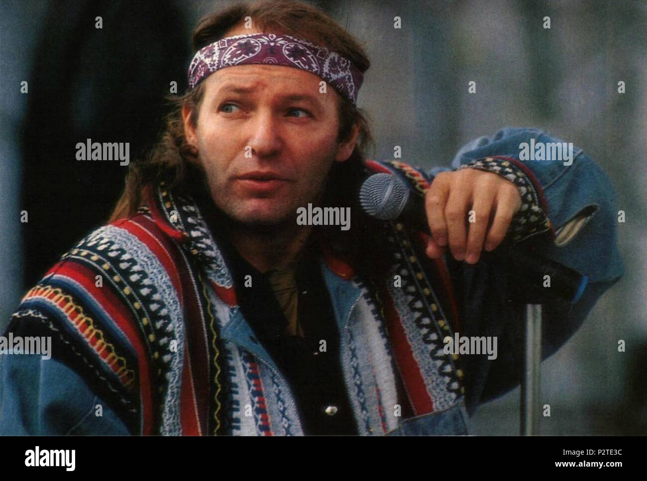 . Italiano: Vasco foto belle anni 80' . 1989. Francesco Rossi 90 Vasco 1989 Foto Stock