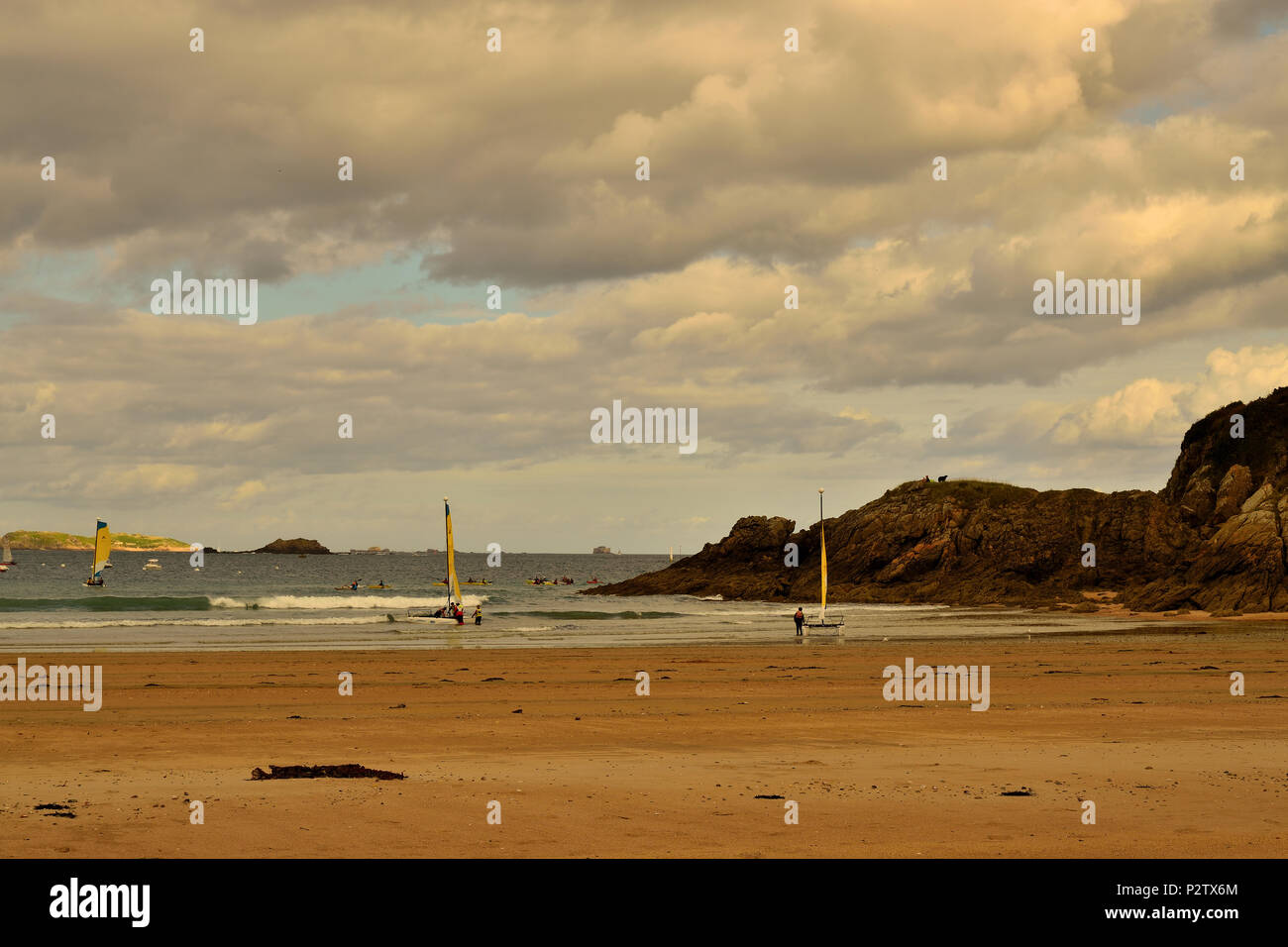 Catamarani Foto Stock