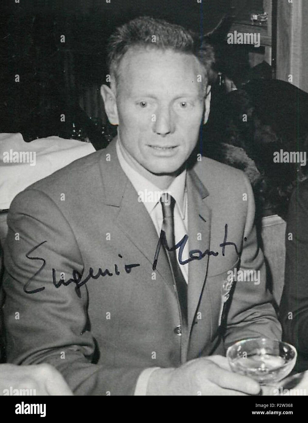 . Eugenio Monti . 1960s. 26 sconosciuto Eugenio Monti firmato Foto Stock