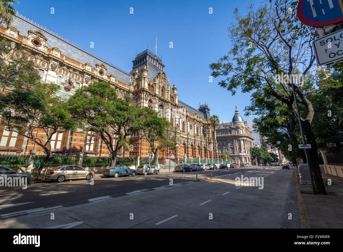 Palacio de las Aguas Corrientes , Acqua Società Palace - Buenos Aires, Argentina Foto Stock