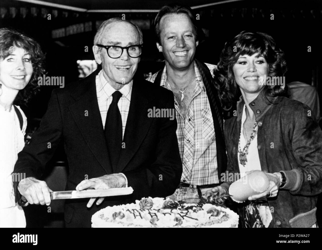 Stelle: Henry Fonda; Jane Fonda; PETER FONDA. Foto Stock