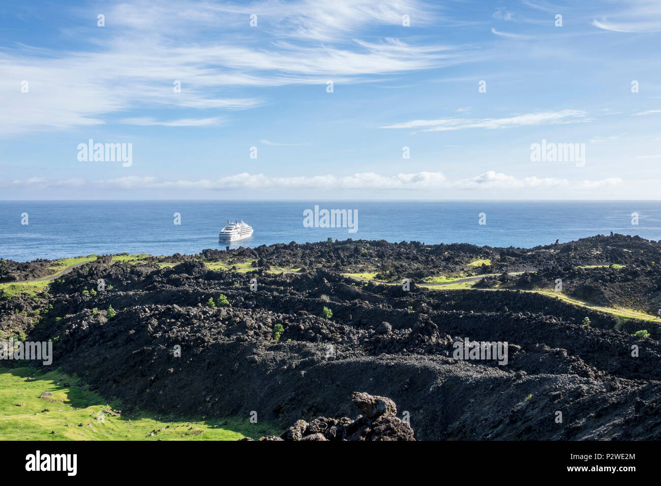 Tristan da Cunha, i territori britannici d'Oltremare, Sud Atlantico Foto Stock