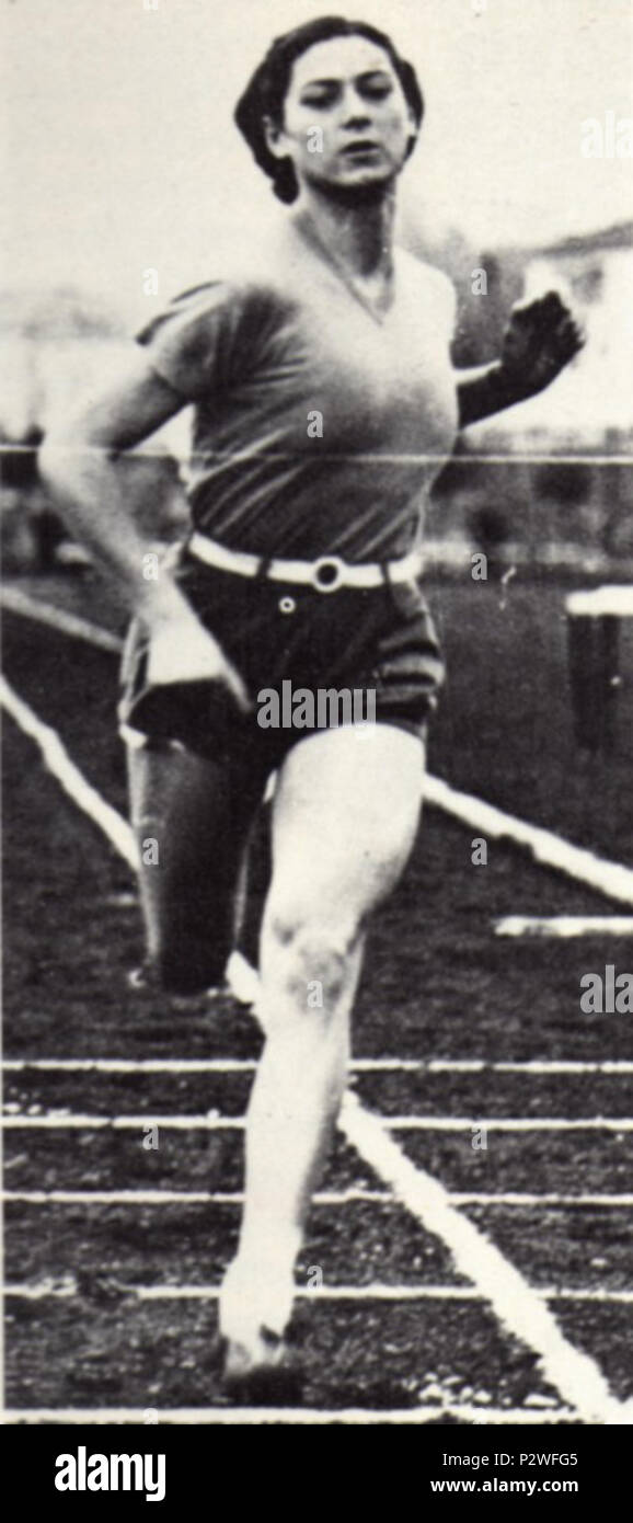 . Claudia Testoni di un colpo in Italia negli anni Trenta . 1930s. 19 sconosciuto Claudia testoni Foto Stock