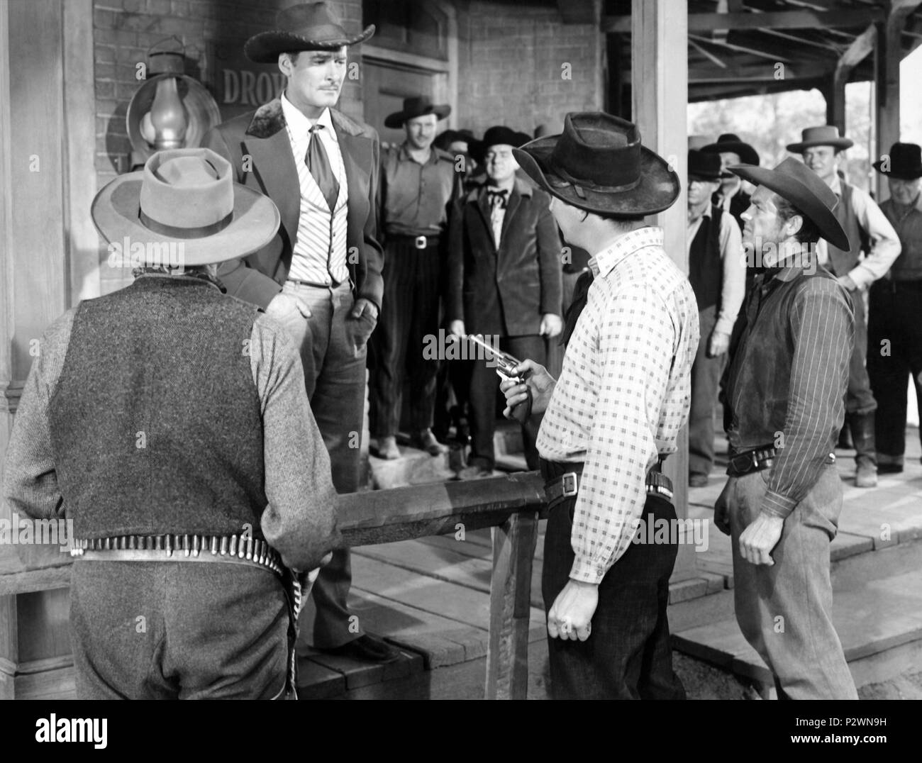 Pellicola originale titolo: MONTANA. Titolo inglese: MONTANA. Regista: RAY ENRIGHT. Anno: 1950. Stelle: Errol Flynn. Credito: WARNER BROTHERS / Album Foto Stock