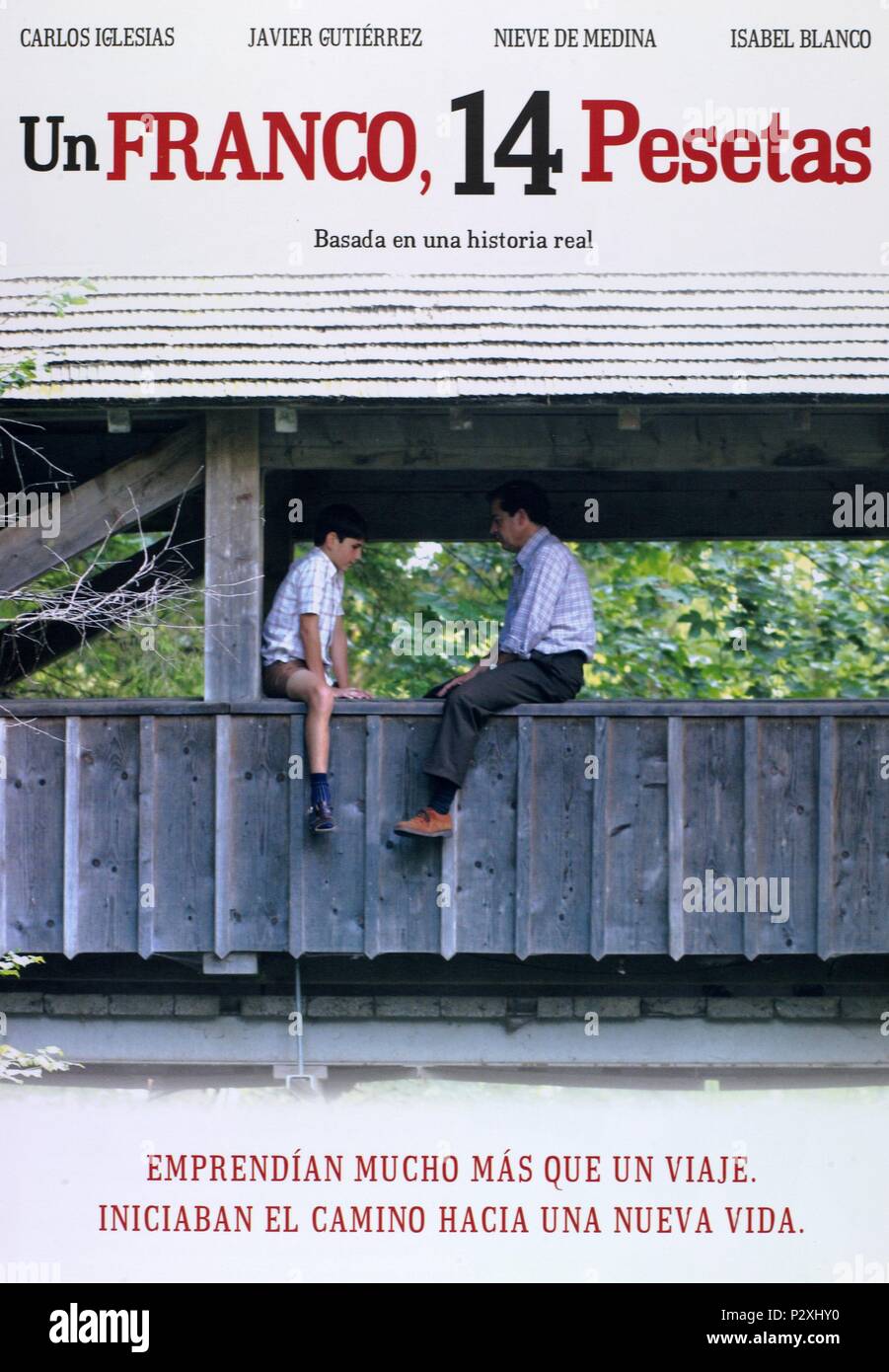 Pellicola originale titolo: ONU FRANCO, 14 pesetas. Titolo inglese: varcare le frontiere. Regista: Carlos Iglesias. Anno: 2006. Credito: ADIVINA PRODUCCIONES S.L. / Album Foto Stock