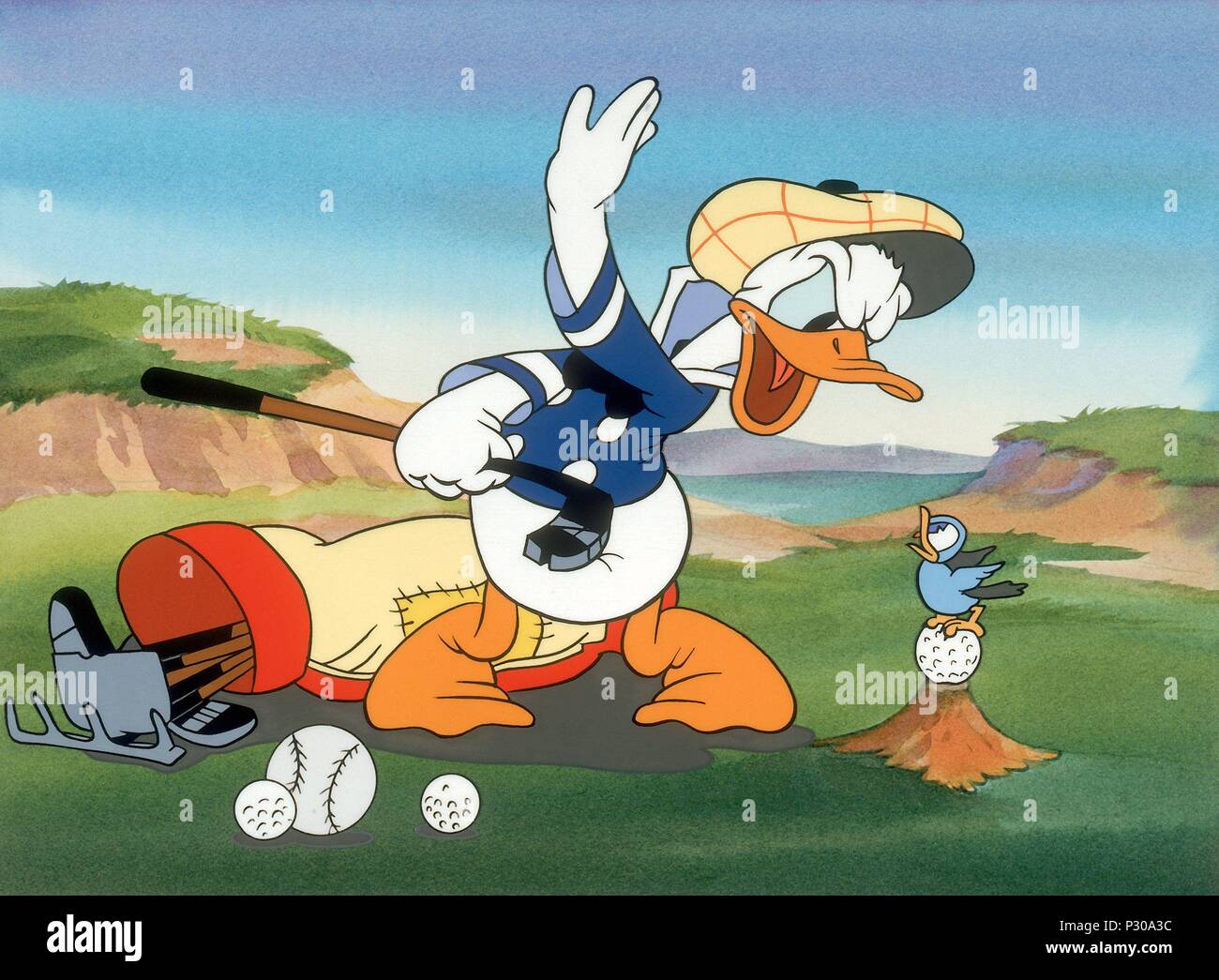 Pellicola originale titolo: MISC: Donald Duck. Titolo inglese: MISC: Donald Duck. Anno: 0. Credito: Walt Disney Pictures / Album Foto Stock