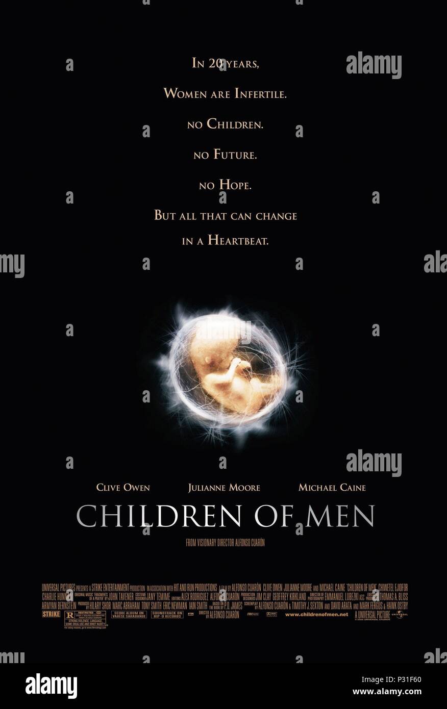 Pellicola originale titolo: i figli degli uomini. Titolo inglese: i figli degli uomini. Regista: ALFONSO CUARON. Anno: 2006. Credito: Universal Pictures/STRIKE ENT./BEACON communications LLC/ / Album Foto Stock
