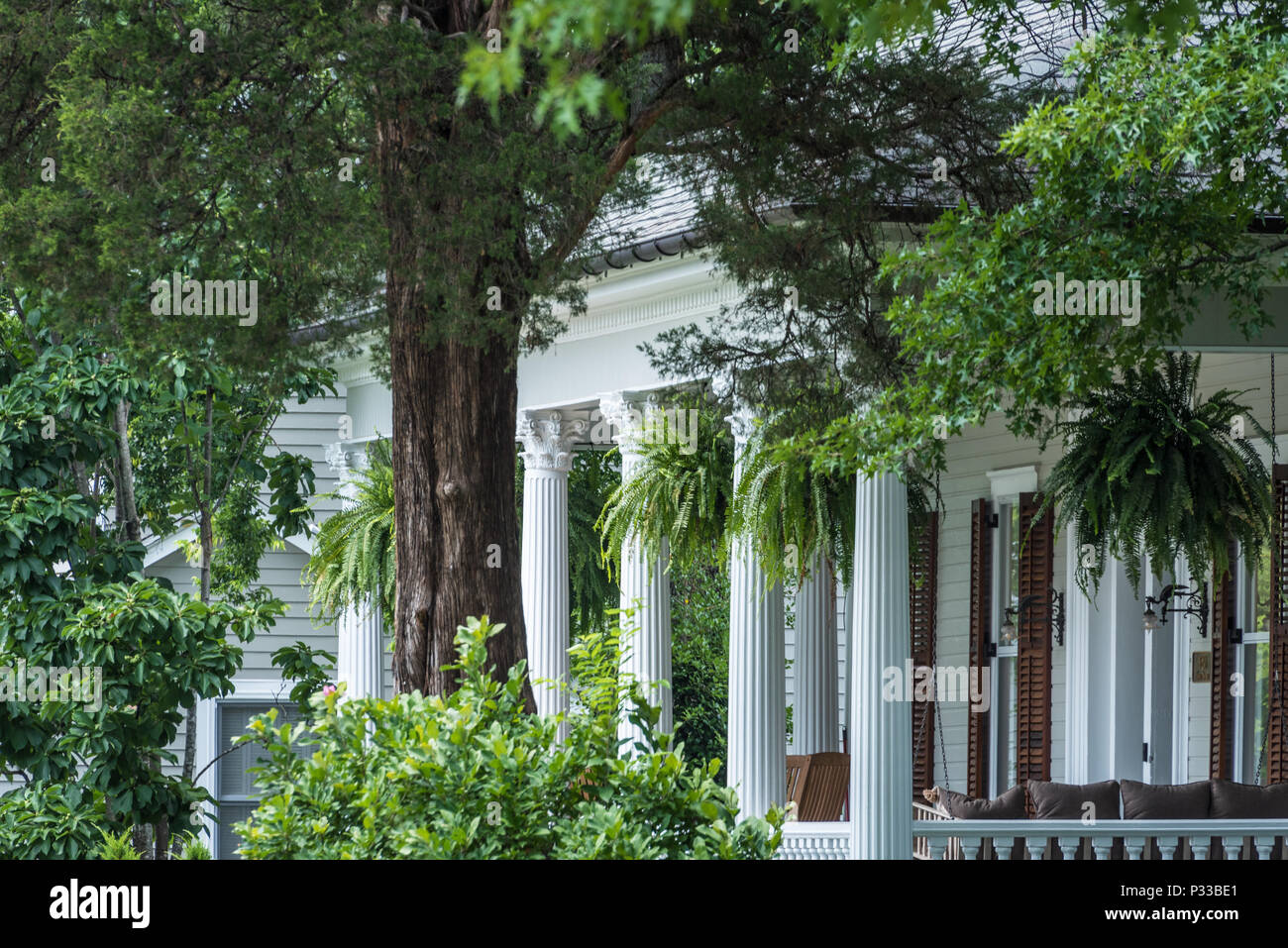 Affascinante casa in Columbus, Georgia distretto storico di s. Foto Stock