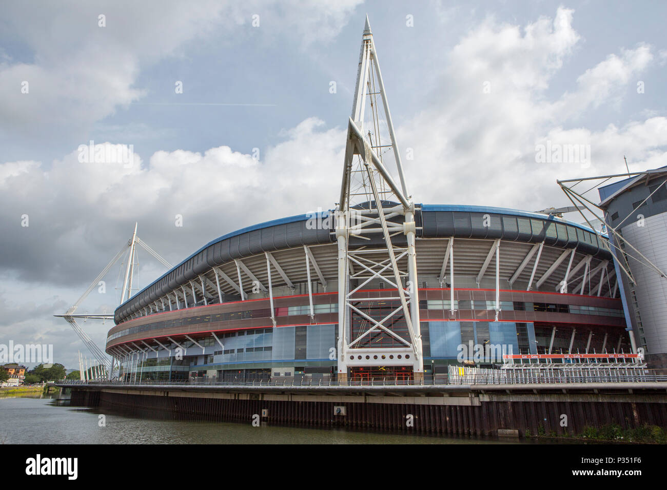 Principality Stadium, Cardiff, Galles Foto Stock