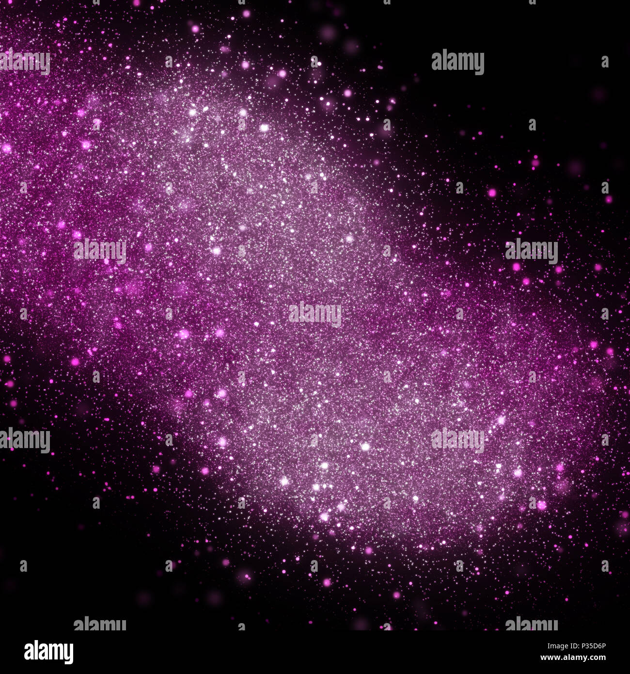 Abstract con sfondo rosa luci brillano Foto Stock