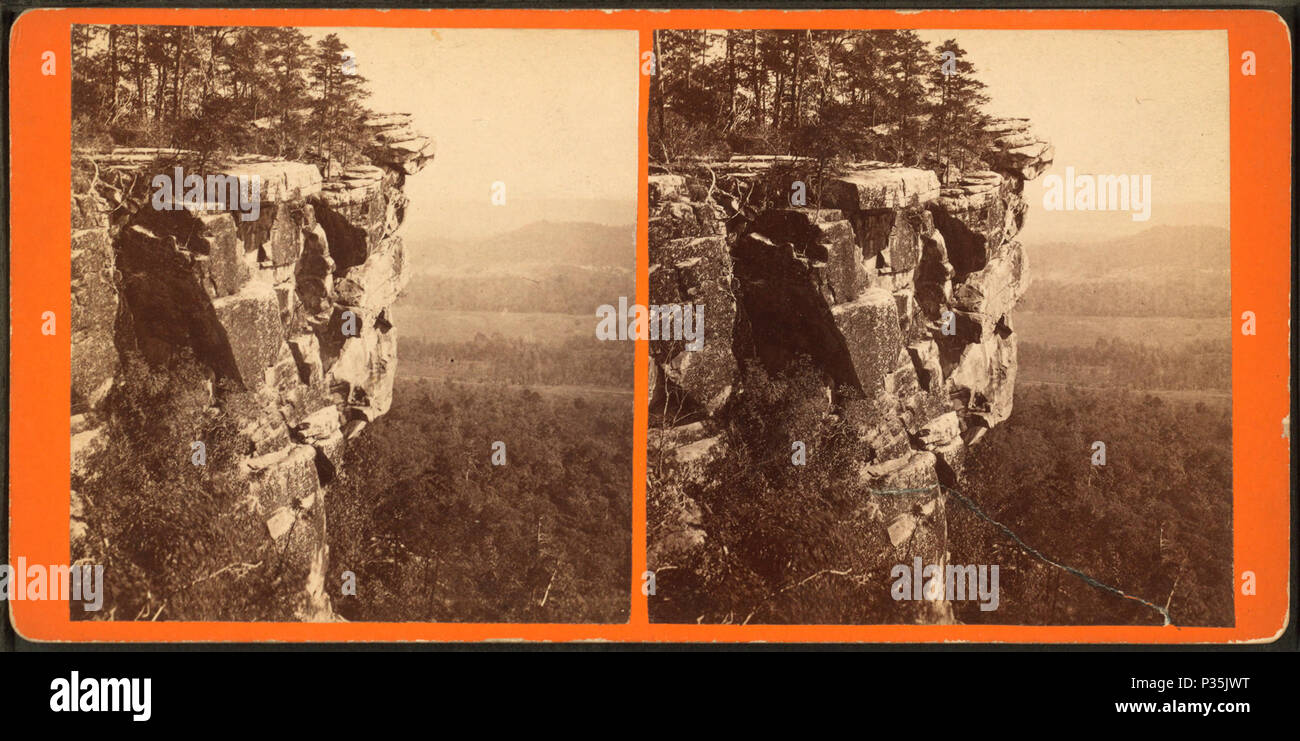 . Scogliere Chickamauga, opposta del campo di battaglia. Titolo alternativo: Lookout Mountain views. Creazione: 1865?-1886. Copertura: [1865?-1886]. Fonte Imprint: 1865?-1909.. Elemento digitale pubblicata 1-25-2006; aggiornato 5-18-2009. 63 scogliere Chickamauga, opposta del campo di battaglia, da J. B. Linn Foto Stock