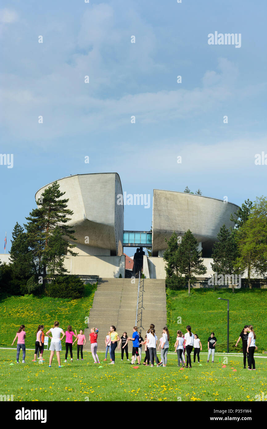 Banska Bystrica (Neusohl): museum presso il memoriale della Rivolta Nazionale Slovacca in Slovacchia, , Foto Stock