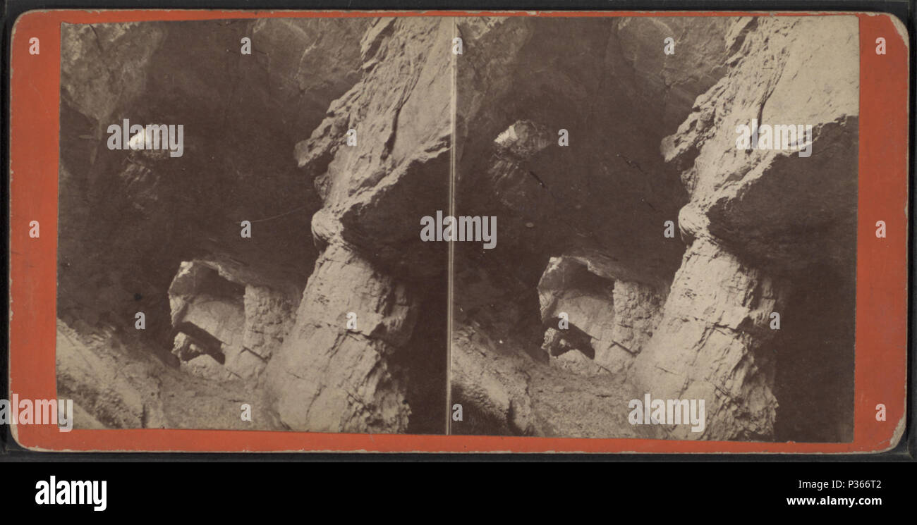 . Il cemento Qurry vicino Rondout. Copertura: [1870?-1880?]. Fonte impronta: Rondout, N.Y. : D. J. Auchmoody, [1870?-1880?]. Elemento digitale pubblicata 3-9-2006; aggiornato 5-18-2009. 58 Qurry cemento vicino Rondout, da D. J. Auchmoody Foto Stock