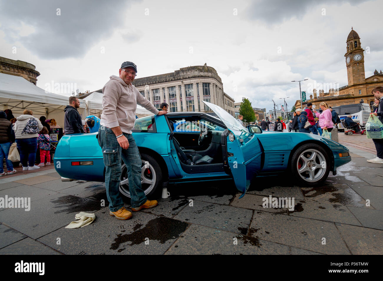 St Vincent's ospizio auto Fest Paisley 2018 Foto Stock